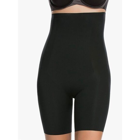 SPANX NWT Shapewear for Women Thinstincts High-Waisted Mid-Thigh Shaping Short X - Picture 1 of 7